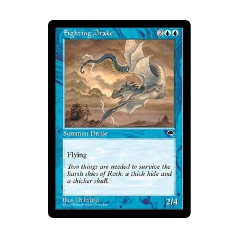 CCG Боевой Дрейк (U), MTG - Tempest
CCG Боевой Дрейк (U), MTG - Tempest