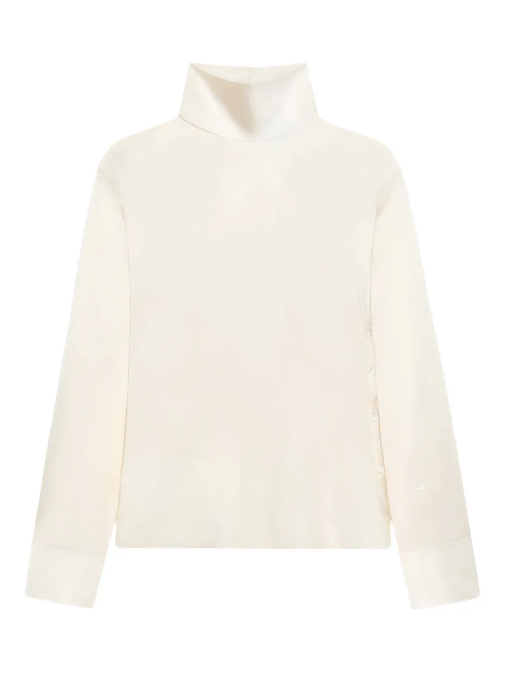 Топ с высоким воротником Courrèges, нейтральный
Топ с высоким воротником Courrèges, нейтральный