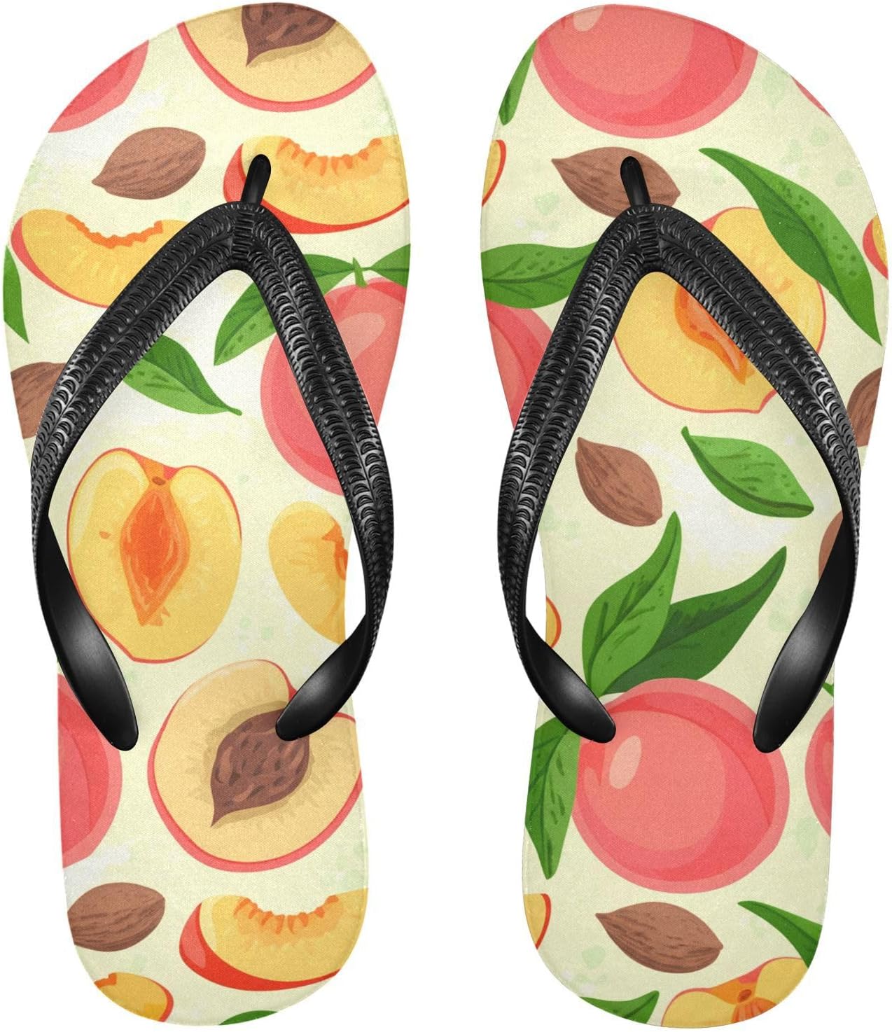 Желтые шлепанцы с рисунком персиковых листьев, пляжные сандалии-вьетнамки, резинескользящие летние тапочки для мужчин и женщин Sinestour
Желтые шлепанцы с рисунком персиковых листьев, пляжные сандалии-вьетнамки, резинескользящие летние тапочки для мужчин и женщин Sinestour