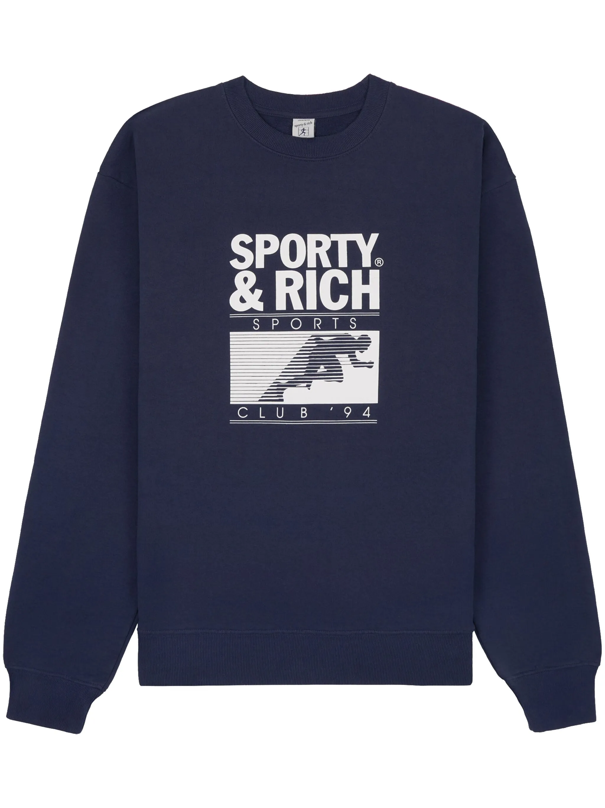 Толстовка Motion Club с логотипом Sporty & Rich, синий
Толстовка Motion Club с логотипом Sporty & Rich, синий