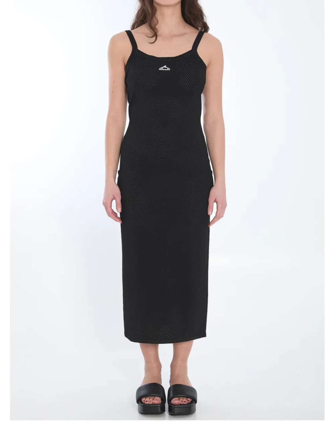 Alexander Wang сетчатое платье-комбинация с 3D-логотипом, черный
Alexander Wang сетчатое платье-комбинация с 3D-логотипом, черный