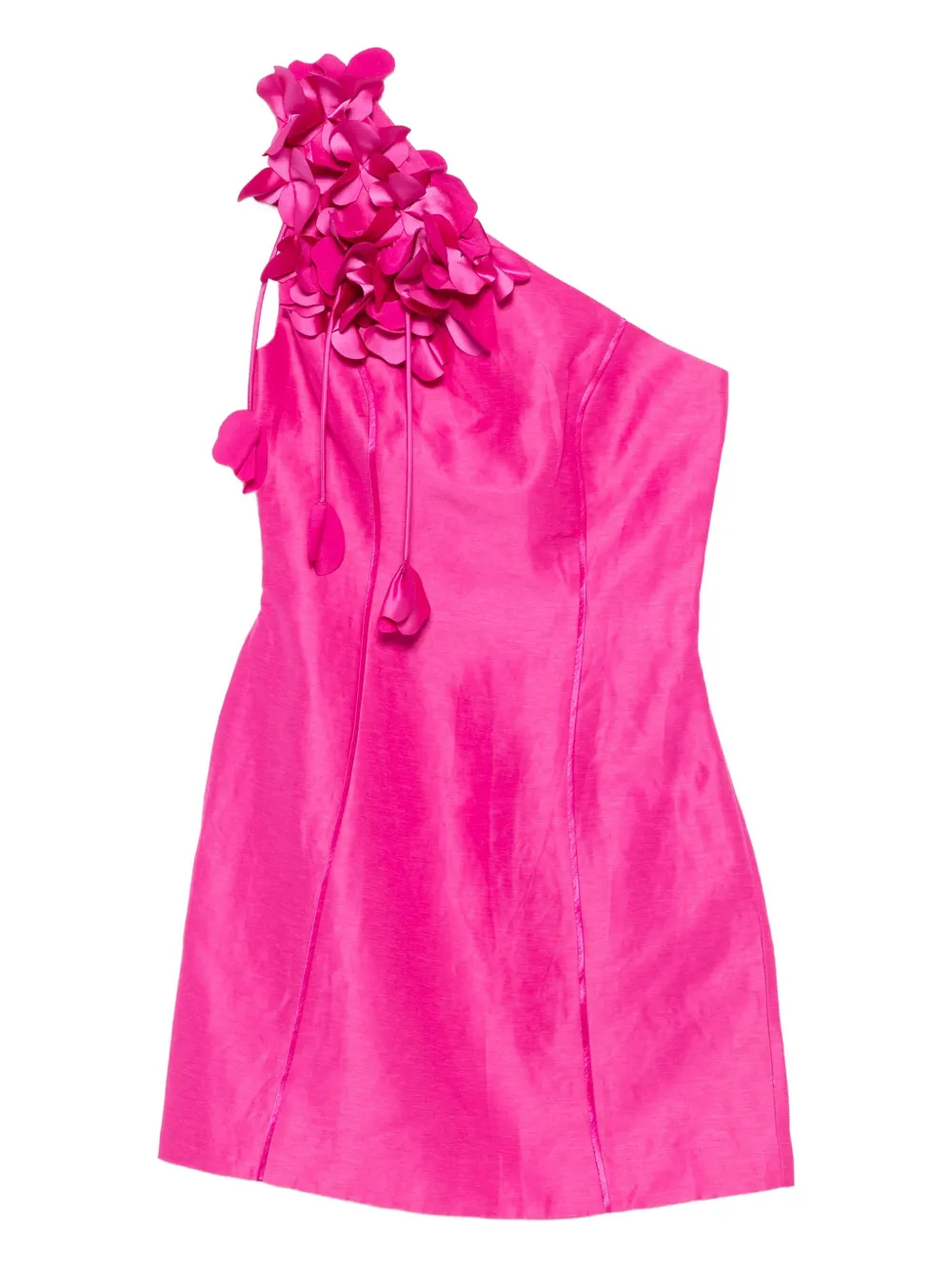 Мини-платье на одно плечо с цветочными украшениями Aje, розовый
Мини-платье на одно плечо с цветочными украшениями Aje, розовый