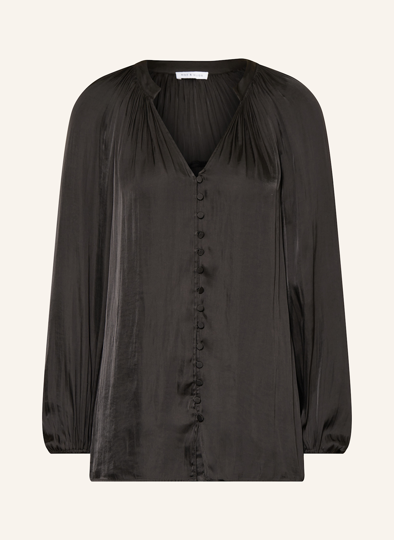 Атласная блузка Mrs & Hugs, черный
Атласная блузка Mrs & Hugs, черный