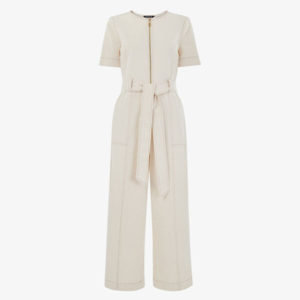 Укороченный джинсовый комбинезон Whistles, бежевый
Укороченный джинсовый комбинезон Whistles, бежевый