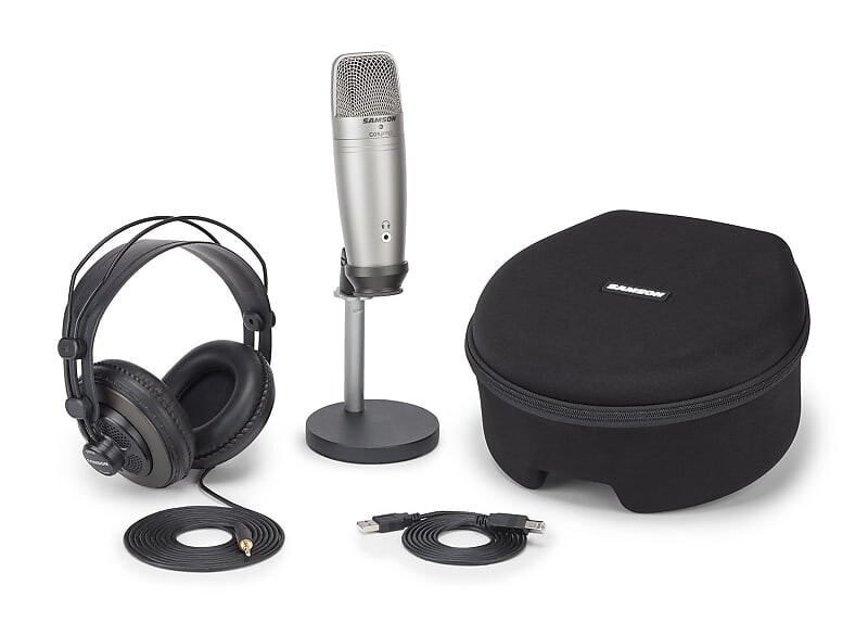 Микрофон Samson C01U Pro USB Microphone Podcasting Pack
Микрофон Samson C01U Pro USB Microphone Podcasting Pack