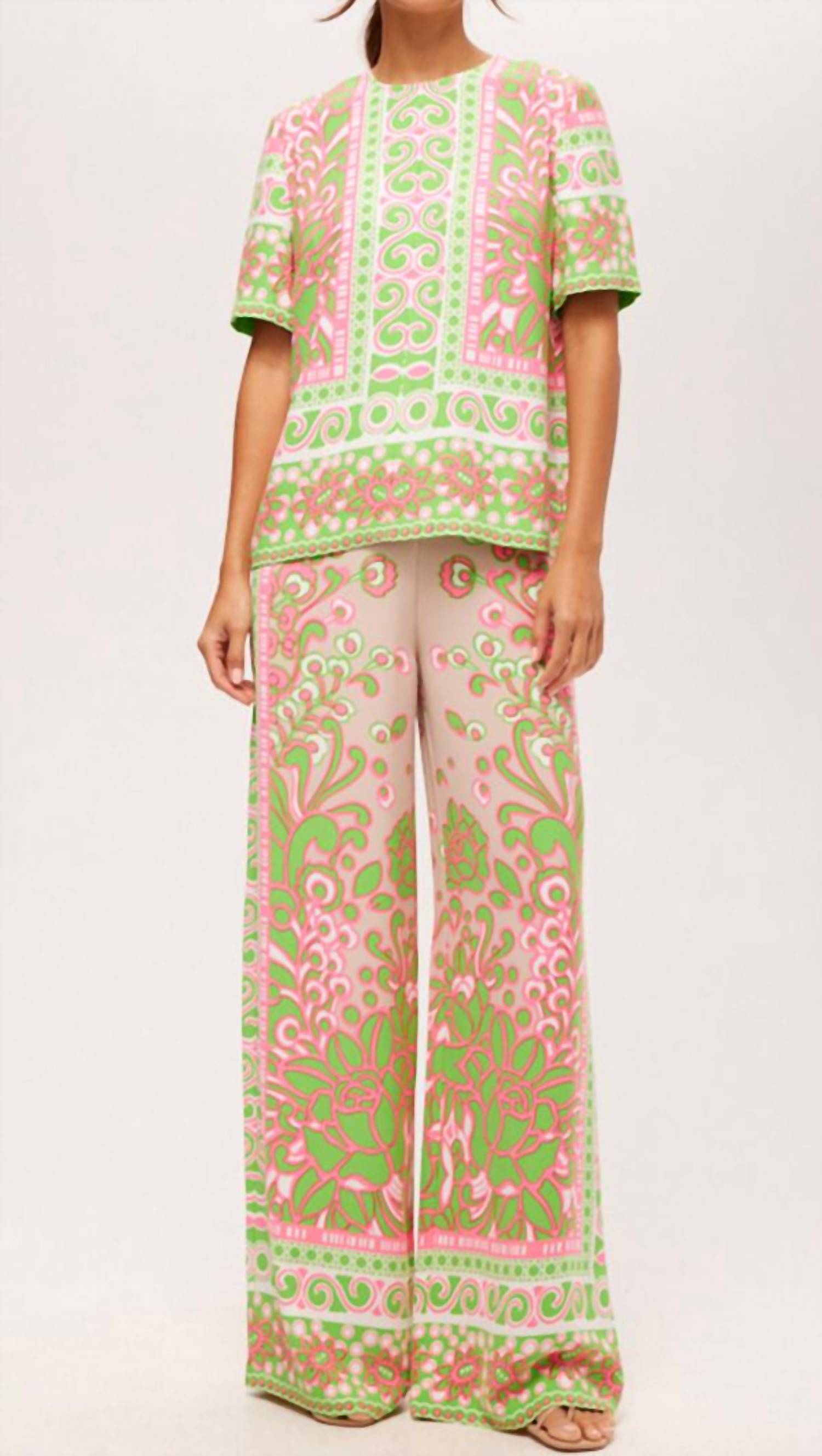 Топ Riggs в мультицвете Trina Turk
Топ Riggs в мультицвете Trina Turk