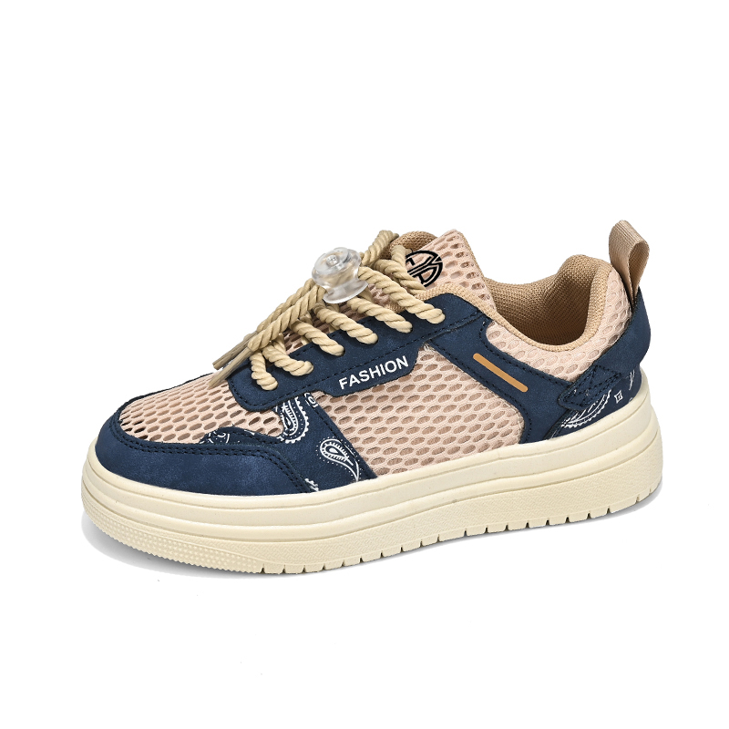 Нескользящие, износостойкие, дышащие, влагоотводящие низкие детские кроссовки для скейтбординга Yi Jiabao, бежевый/синий
Нескользящие, износостойкие, дышащие, влагоотводящие низкие детские кроссовки для скейтбординга Yi Jiabao, бежевый/синий