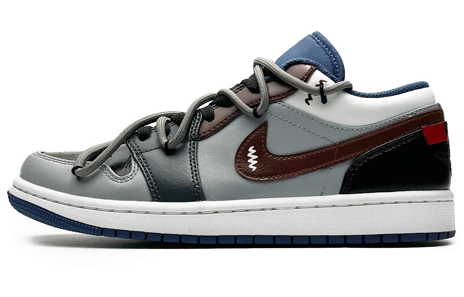 Jordan Кроссовки Air 1 противоскользящие износостойкие низкие винтажные баскетбольные мужские темно-серые, цвет Dark Gray
Jordan Кроссовки Air 1 противоскользящие износостойкие низкие винтажные баскетбольные мужские темно-серые, цвет Dark Gray