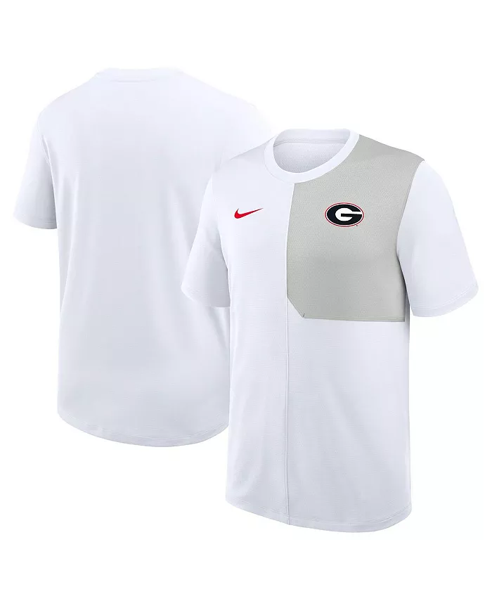 Мужская белая футболка Georgia Bulldogs 2025 Sideline UV Performance Coach Nike
Мужская белая футболка Georgia Bulldogs 2025 Sideline UV Performance Coach Nike