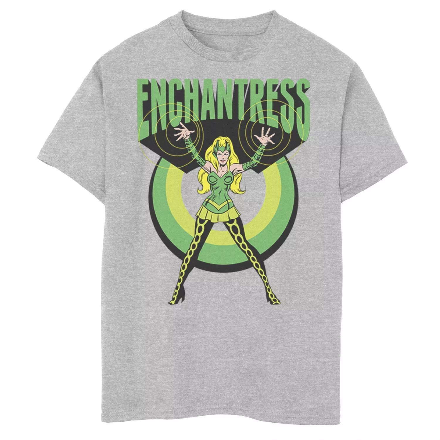 Футболка с плакатом и графикой Marvel Enchantress Stance для мальчиков 8–20 лет Marvel
Футболка с плакатом и графикой Marvel Enchantress Stance для мальчиков 8–20 лет Marvel