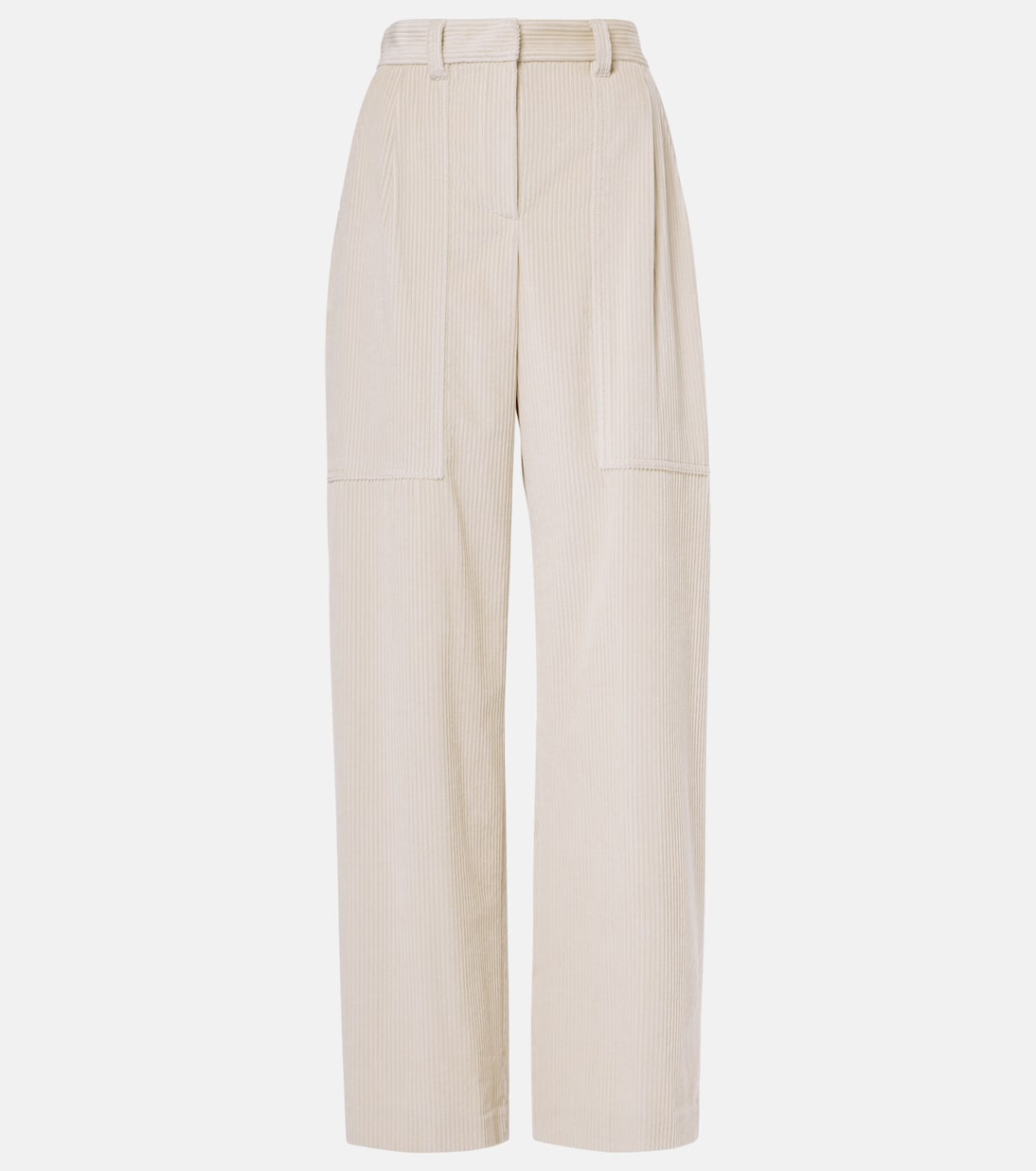 Прямые брюки из хлопкового вельвета Monili Brunello Cucinelli, Talco
Прямые брюки из хлопкового вельвета Monili Brunello Cucinelli, Talco