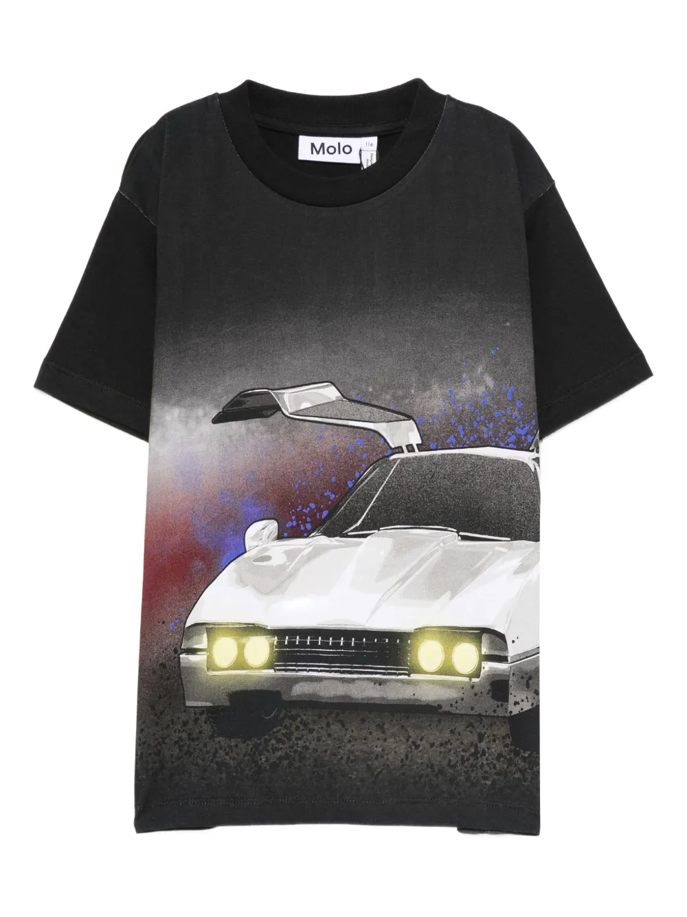 Футболка из органического хлопка с принтом машины Molo, черный
Футболка из органического хлопка с принтом машины Molo, черный