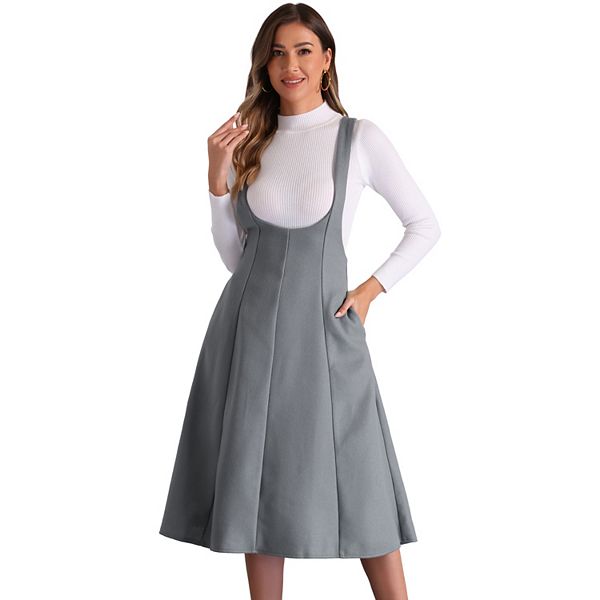 Комбинезон-сарафан для женщин с высокой талией и перекрестными лямками Allegra K, Dark Grey
Комбинезон-сарафан для женщин с высокой талией и перекрестными лямками Allegra K, Dark Grey