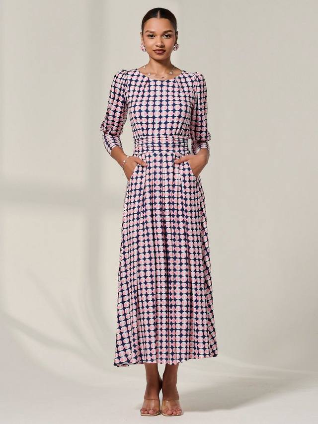 Платье миди с пышными рукавами Jolie Moi, Multi
Платье миди с пышными рукавами Jolie Moi, Multi