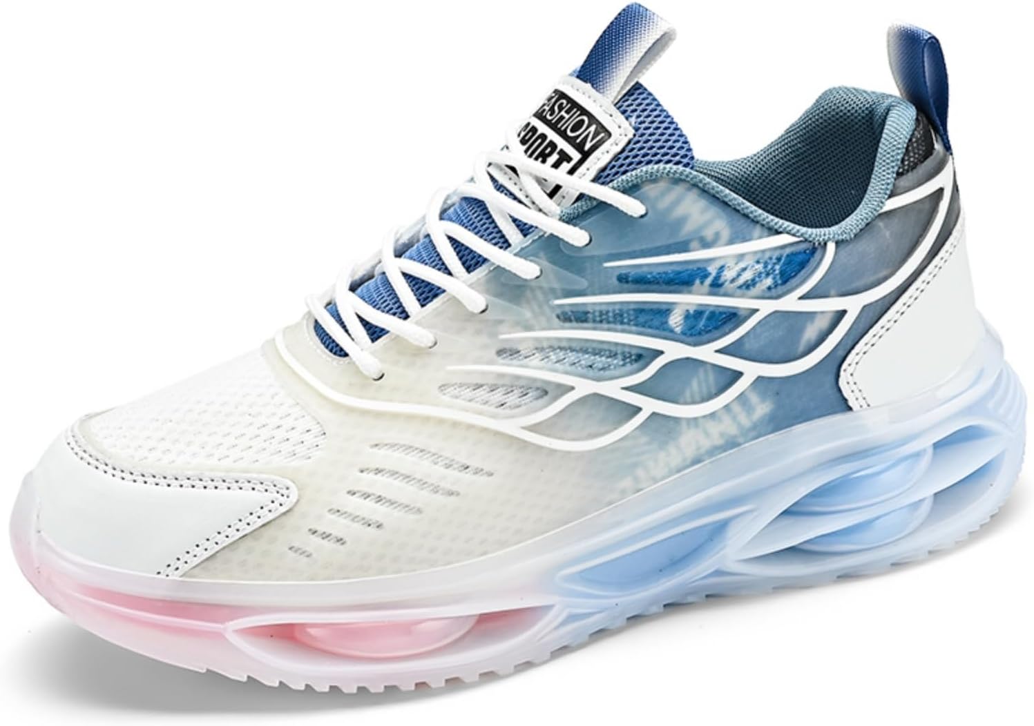 Мужские легкие дышащие кроссовки с сеткой, стильные спортивные кроссовки с воздушной подушкой и амортизирующей подошвой, идеальные для спорта и повседневной носки Aokisx, синий
Мужские легкие дышащие кроссовки с сеткой, стильные спортивные кроссовки с воздушной подушкой и амортизирующей подошвой, идеальные для спорта и повседневной носки Aokisx, синий