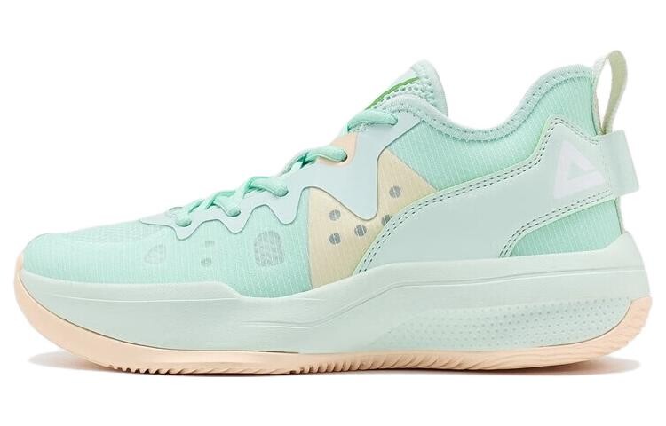 Баскетбольные кроссовки Lanying женские с низким верхом цвета морской волны/розовый Peak 
Баскетбольные кроссовки Lanying женские с низким верхом цвета морской волны/розовый Peak