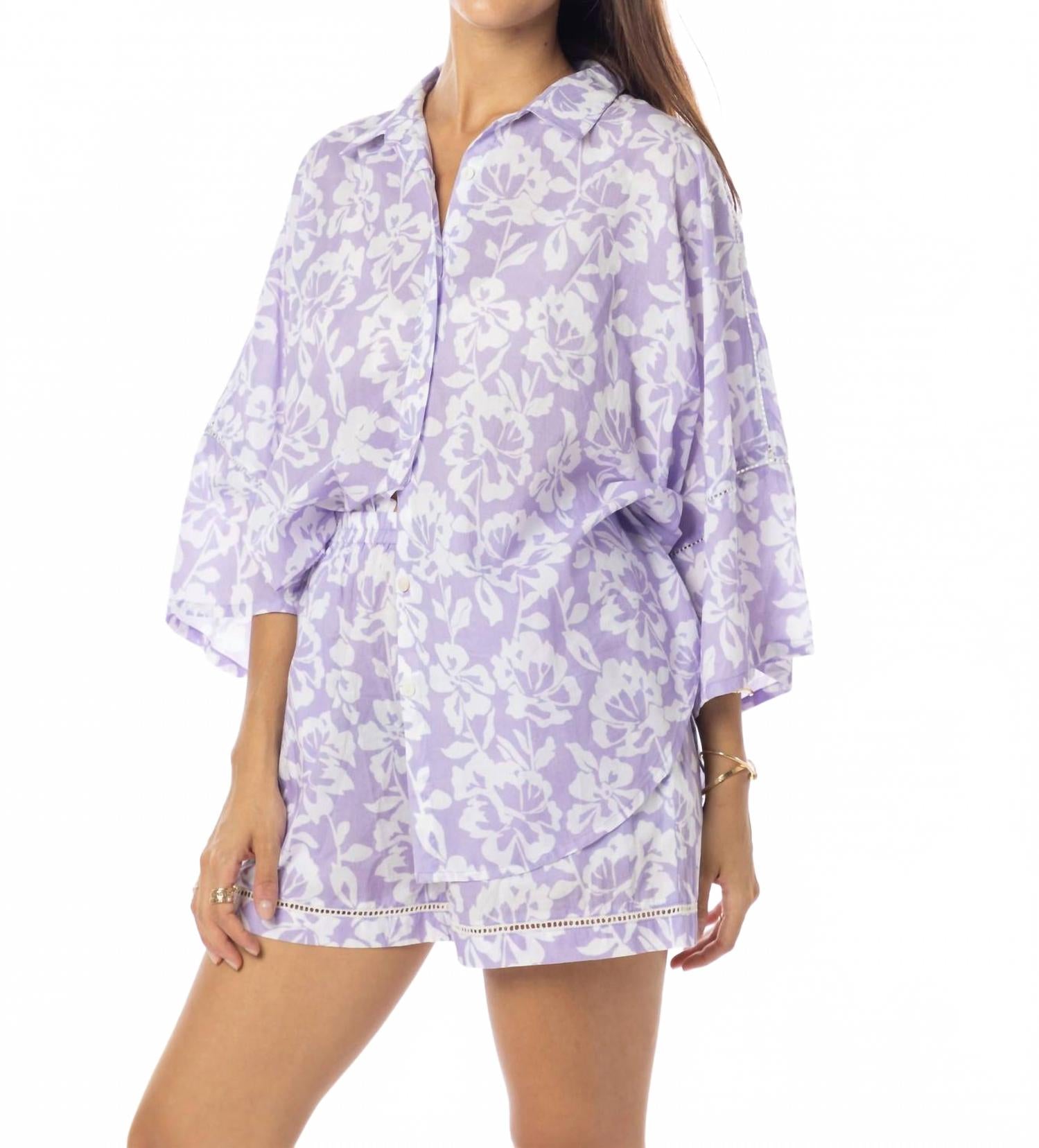 Женская блузка Casey в фиолетовом цвете Bindu
Женская блузка Casey в фиолетовом цвете Bindu