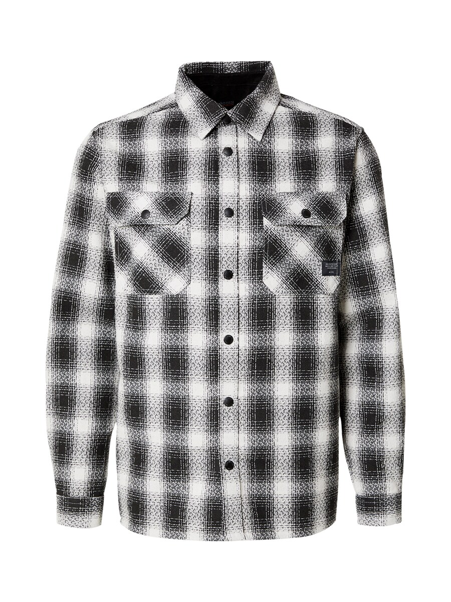 Рубашка на пуговицах классического кроя INDICODE JEANS Leks, черный/белый
Рубашка на пуговицах классического кроя INDICODE JEANS Leks, черный/белый