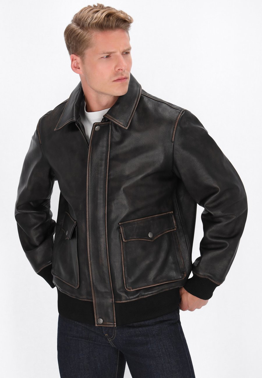 Куртка DreiMaster Leather jacket, Black
Куртка DreiMaster Leather jacket, Black