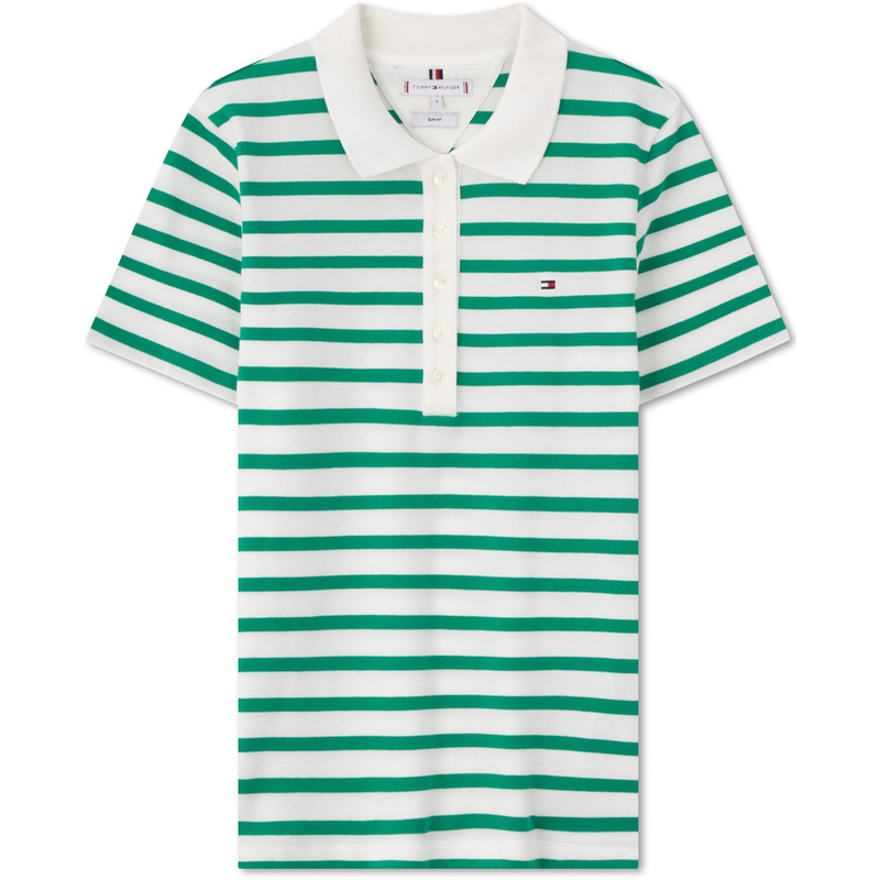 Поло в полоску Tommy Hilfiger, белый
Поло в полоску Tommy Hilfiger, белый