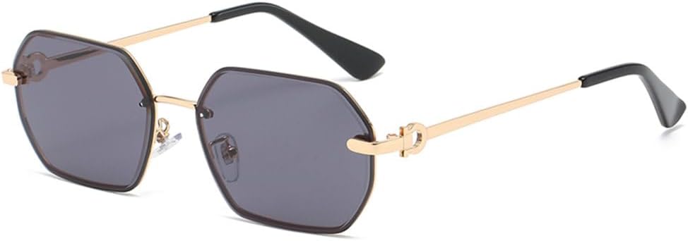 Ретро-солнцезащитные очки с металлическим многоугольным оправой 2027 года для женщин и мужчин, нестандартной формы, черные, с защитой от УФ-излучения UV400 MTZJH, Black
Ретро-солнцезащитные очки с металлическим многоугольным оправой 2027 года для женщин и мужчин, нестандартной формы, черные, с защитой от УФ-излучения UV400 MTZJH, Black