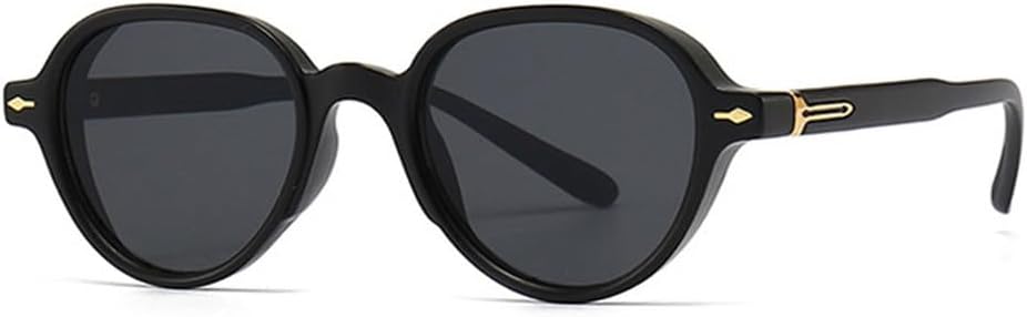 Популярные модные овальные солнцезащитные очки для женщин, градиентные, UV400, ретро, с заклепками, мужские панк-очки, оливково-зеленые солнцезащитные очки HVTVTLA, Black Gray
Популярные модные овальные солнцезащитные очки для женщин, градиентные, UV400, ретро, с заклепками, мужские панк-очки, оливково-зеленые солнцезащитные очки HVTVTLA, Black Gray