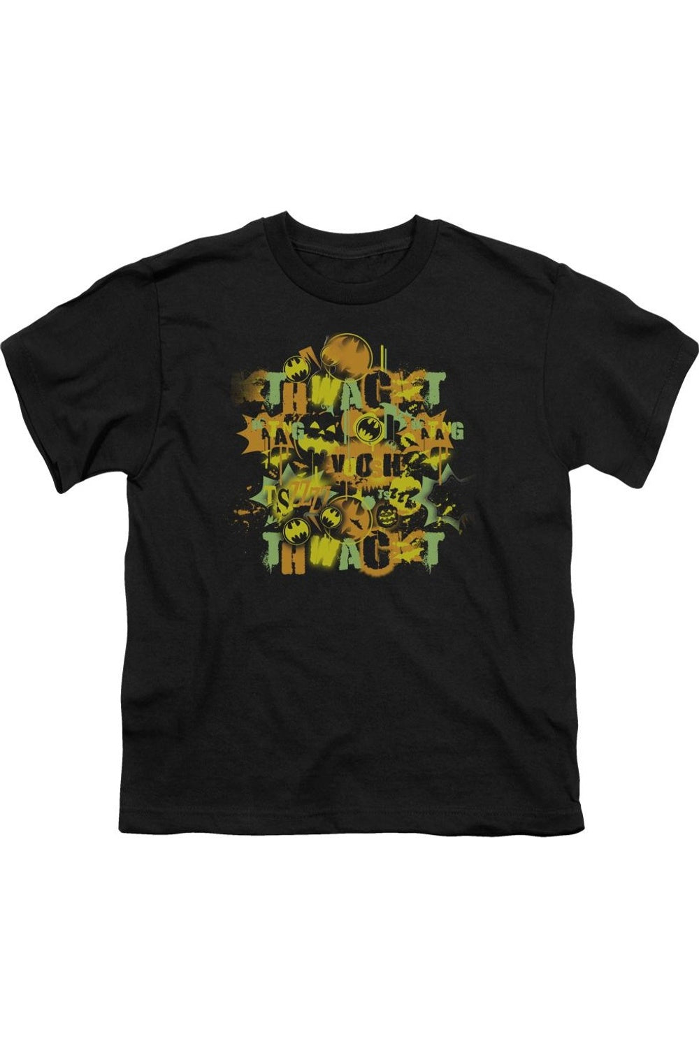 Футболка с коротким рукавом для детей "Batman: Рыцарь Хэллоуина" со звуковыми эффектами Gildan, черный
Футболка с коротким рукавом для детей "Batman: Рыцарь Хэллоуина" со звуковыми эффектами Gildan, черный