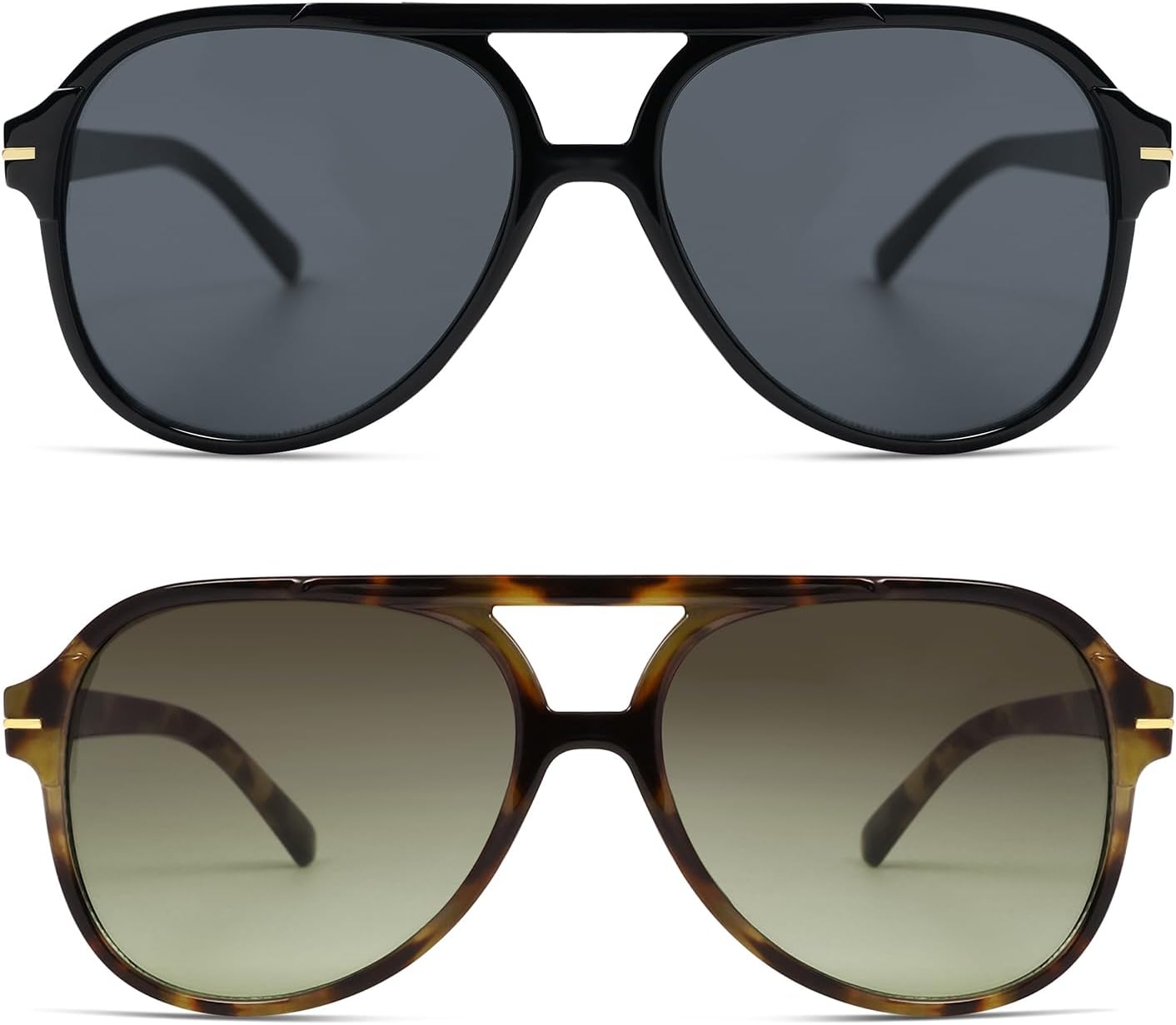 Ретро-стиль, квадратные солнцезащитные очки-авиаторы для женщин и мужчин, классический винтаж 70-х годов, большие солнцезащитные очки AR82174 HERJOUR, Black+tortoise/Grey Yellow
Ретро-стиль, квадратные солнцезащитные очки-авиаторы для женщин и мужчин, классический винтаж 70-х годов, большие солнцезащитные очки AR82174 HERJOUR, Black+tortoise/Grey Yellow