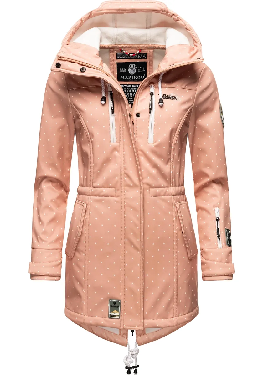 Функциональное пальто Marikoo "Zimtzicke", спортивная парка из софтшелла с капюшоном, розовый
Функциональное пальто Marikoo "Zimtzicke", спортивная парка из софтшелла с капюшоном, розовый
