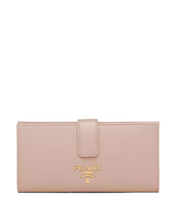 Большой кошелек из сафьяновой кожи Prada, розовый
Большой кошелек из сафьяновой кожи Prada, розовый