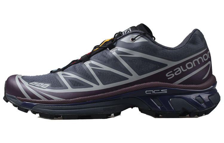 Кроссовки Salomon XT-6 унисекс, черный/фиолетовый 
Кроссовки Salomon XT-6 унисекс, черный/фиолетовый