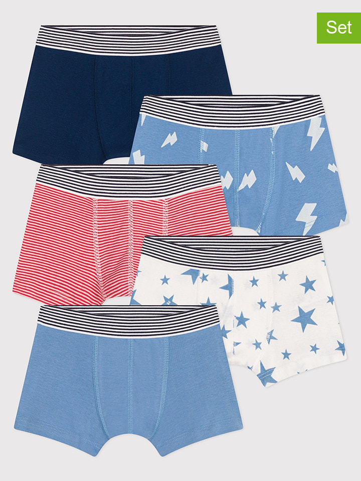 PETIT BATEAU Комплект из 5 штук: Разноцветные боксерские трусы
PETIT BATEAU Комплект из 5 штук: Разноцветные боксерские трусы