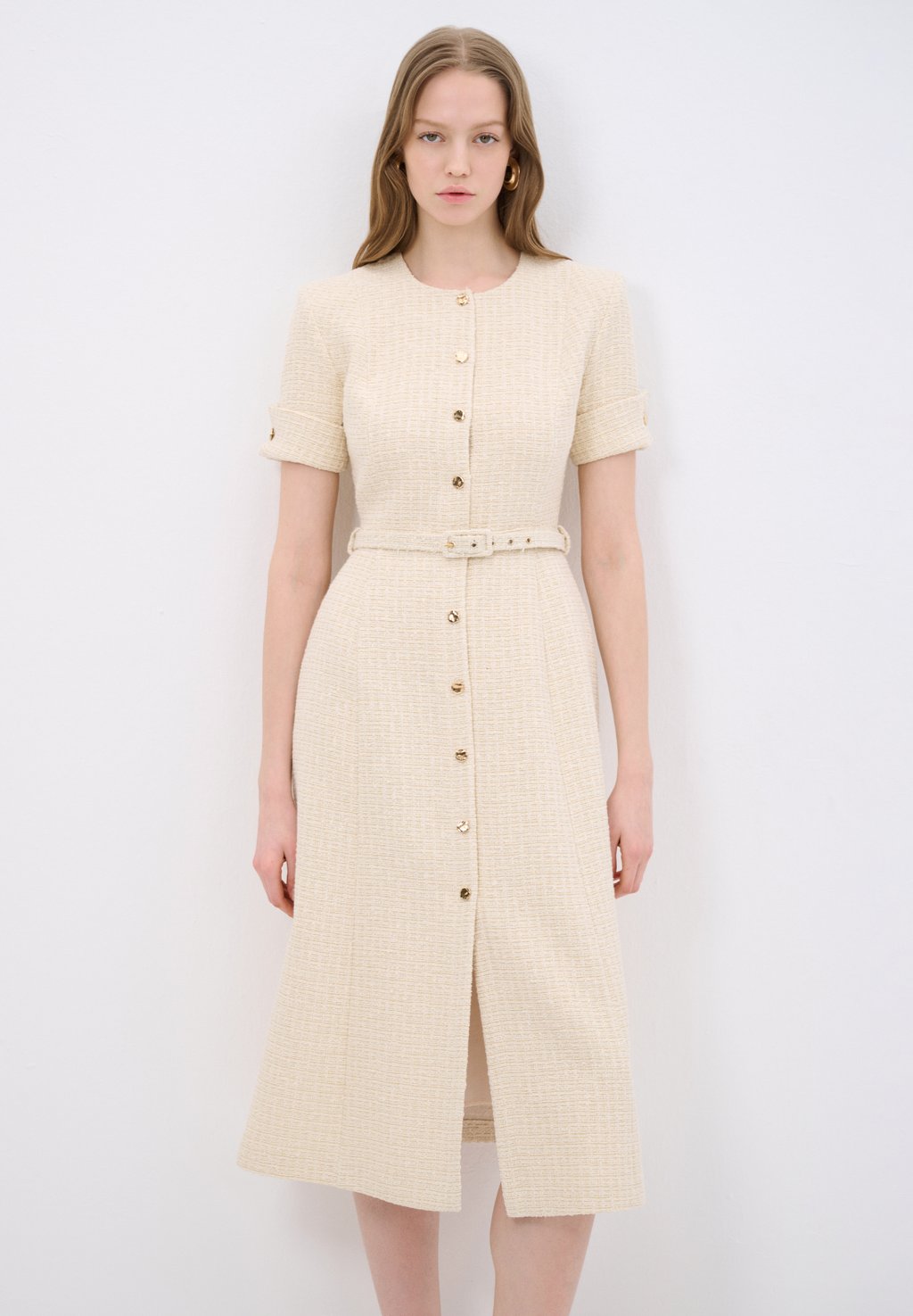 Платье-рубашка WITH BUTTONS adL, бежевый
Платье-рубашка WITH BUTTONS adL, бежевый