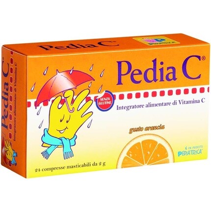 PEDIA C 24 таблетки оранжевый Pediatrica Specialist
PEDIA C 24 таблетки оранжевый Pediatrica Specialist