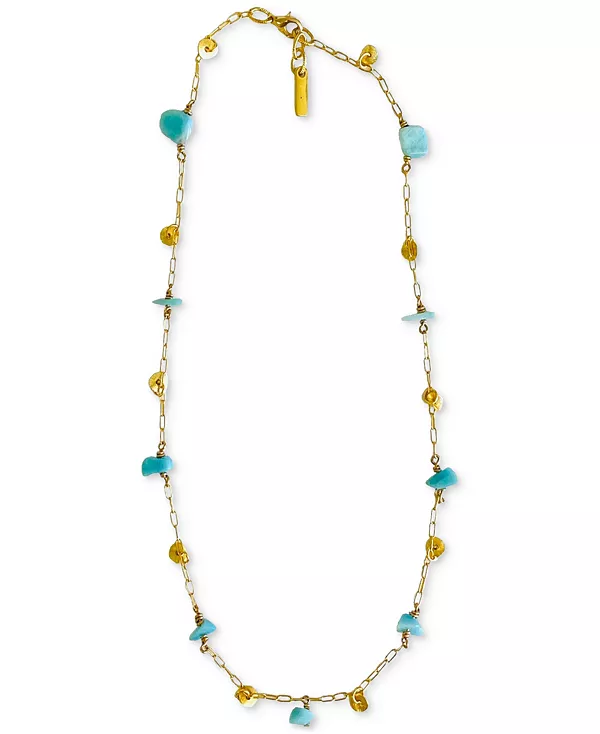 Короткое ожерелье Нефатари Minu Jewels, blue/gold
Короткое ожерелье Нефатари Minu Jewels, blue/gold