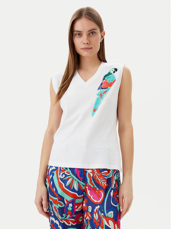 Топний стандартный крой MS2515023 Lola Casademunt By Maite, белый
Топний стандартный крой MS2515023 Lola Casademunt By Maite, белый