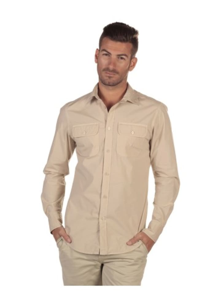 Рубашка Nautica, бежевый
Рубашка Nautica, бежевый