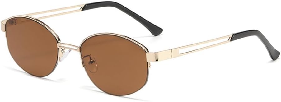 Популярные модные овальные солнцезащитные очки для женщин в винтажном стиле, полуободковые, с прозрачными линзами Ocean, защита от УФ-излучения UV400, солнцезащитные очки для мужчин KTUCN, C4 Gold Tea
Популярные модные овальные солнцезащитные очки для женщин в винтажном стиле, полуободковые, с прозрачными линзами Ocean, защита от УФ-излучения UV400, солнцезащитные очки для мужчин KTUCN, C4 Gold Tea