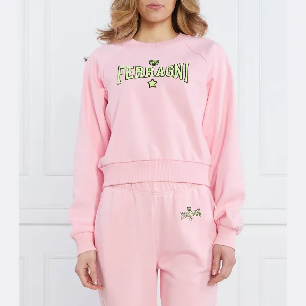 Толстовка свободного кроя Chiara Ferragni, розовый
Толстовка свободного кроя Chiara Ferragni, розовый