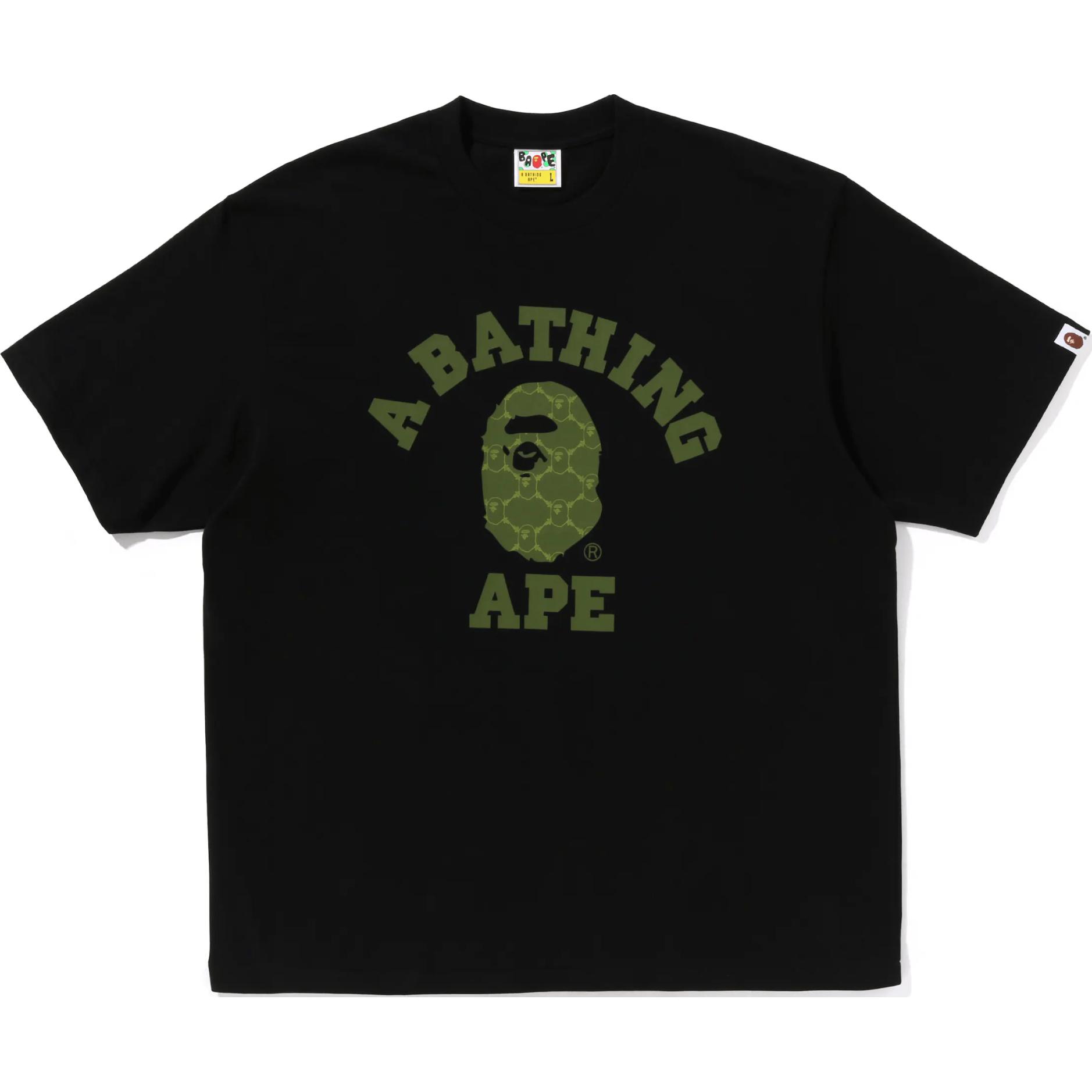 Футболка с принтом College Logo A BATHING APE, черный
Футболка с принтом College Logo A BATHING APE, черный