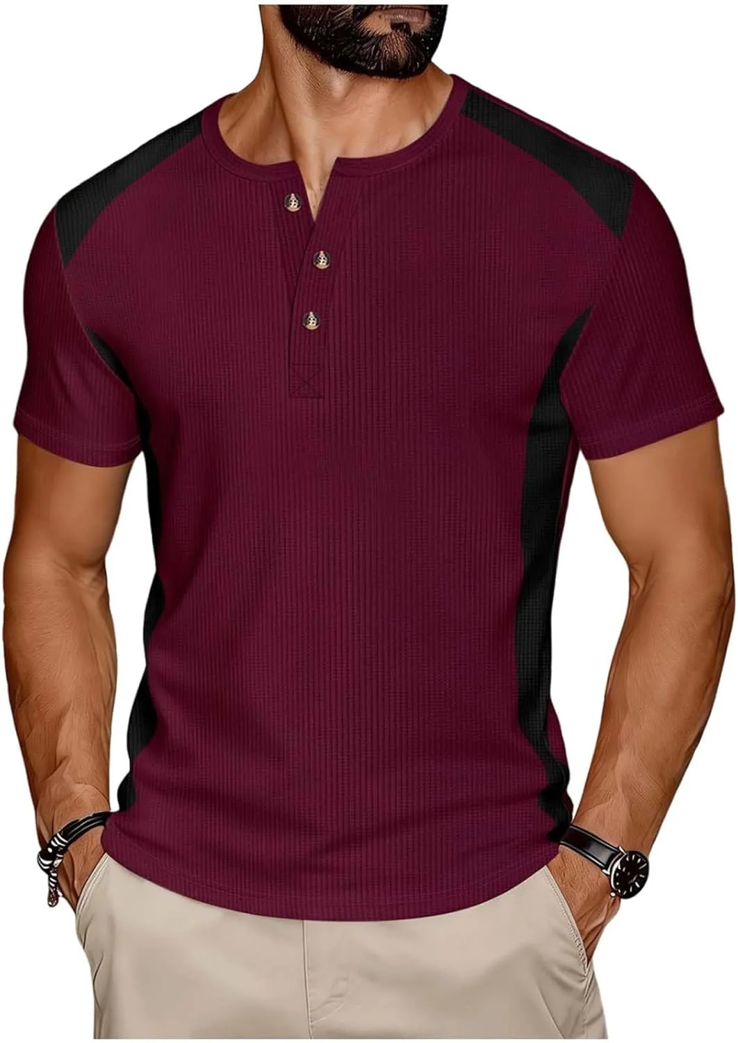 Мужская футболка-поло Slim Fit с цветными блоками kuweot
Мужская футболка-поло Slim Fit с цветными блоками kuweot