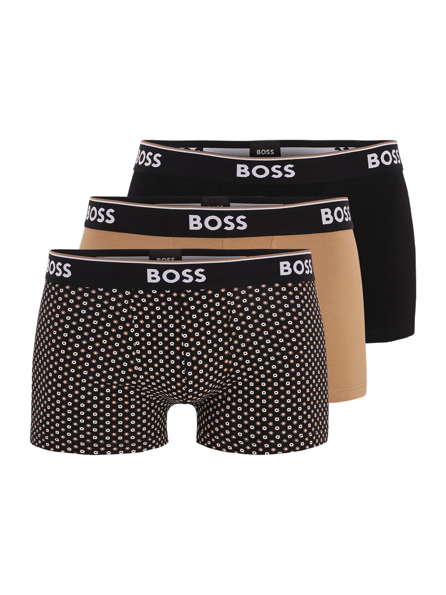 Боксерские шорты BOSS Power, цвет Camel/Black
Боксерские шорты BOSS Power, цвет Camel/Black