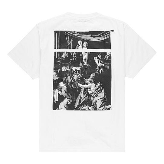 Футболка ss20 caravaggio square back logo print short sleeve white tee Off-White, белый
Футболка ss20 caravaggio square back logo print short sleeve white tee Off-White, белый