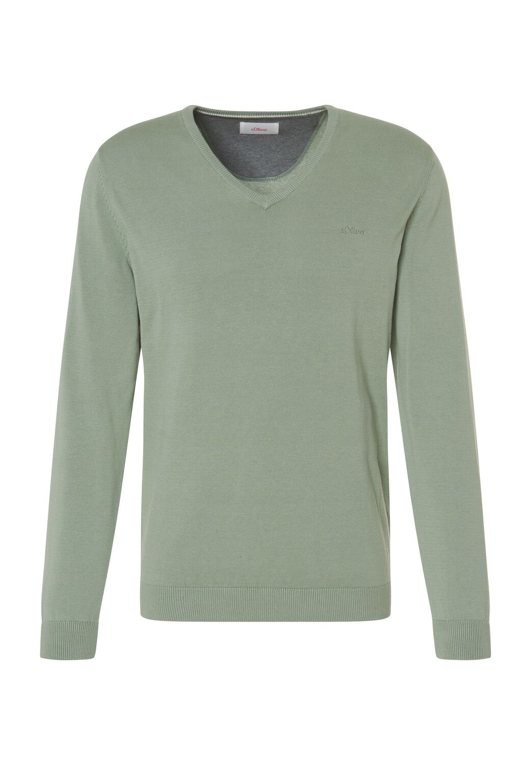 Свитер тонкой вязки, V-образный вырез, ребристые манжеты, мужской s.Oliver, зеленый
Свитер тонкой вязки, V-образный вырез, ребристые манжеты, мужской s.Oliver, зеленый