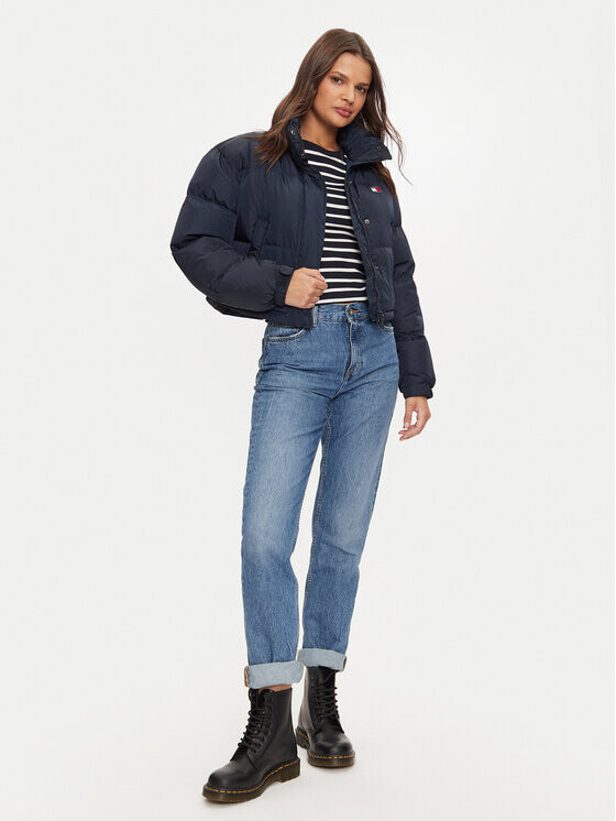 Пуховик свободного кроя Tommy Jeans, синий
Пуховик свободного кроя Tommy Jeans, синий