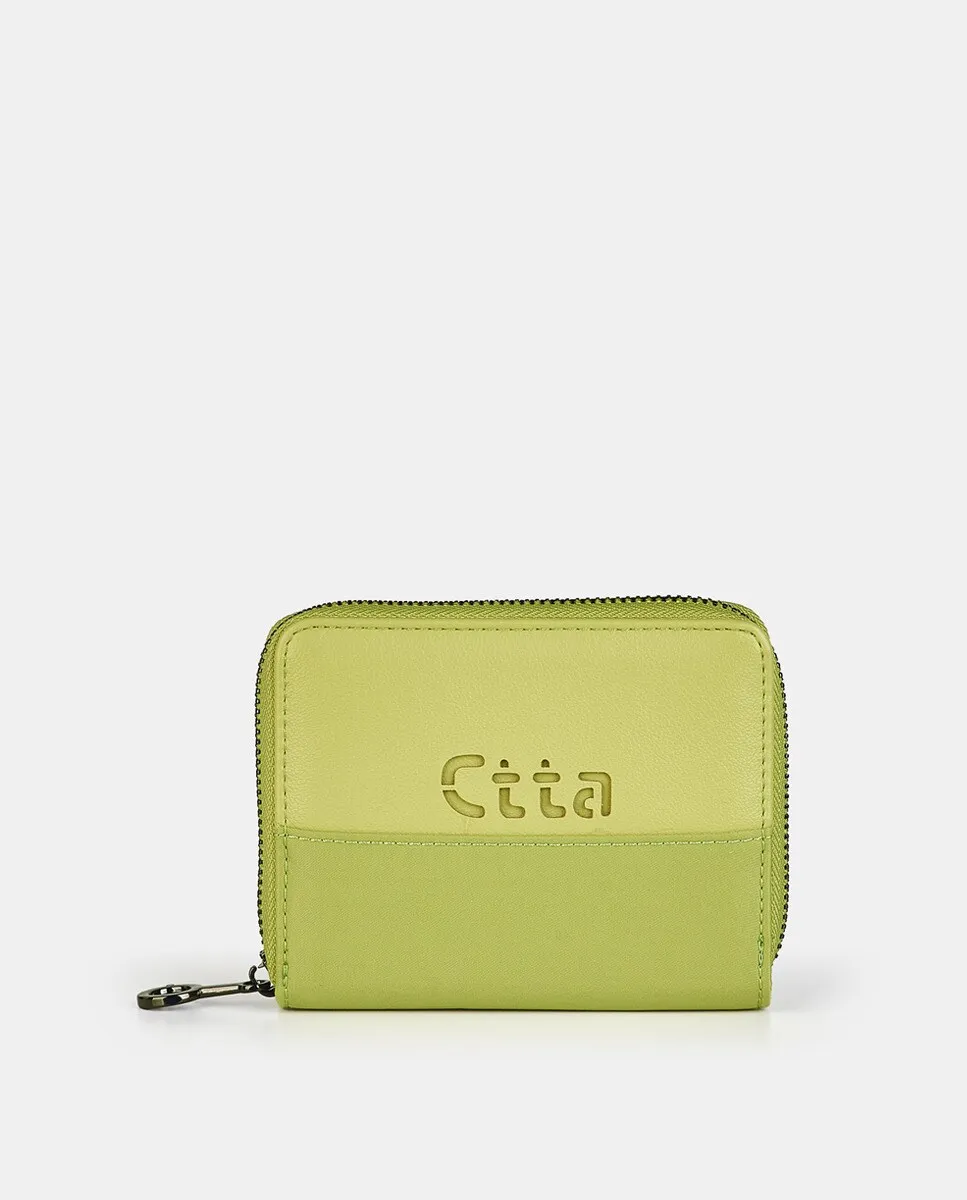 Кошелек на молнии Caminatta, зеленый 
Кошелек на молнии Caminatta, зеленый
