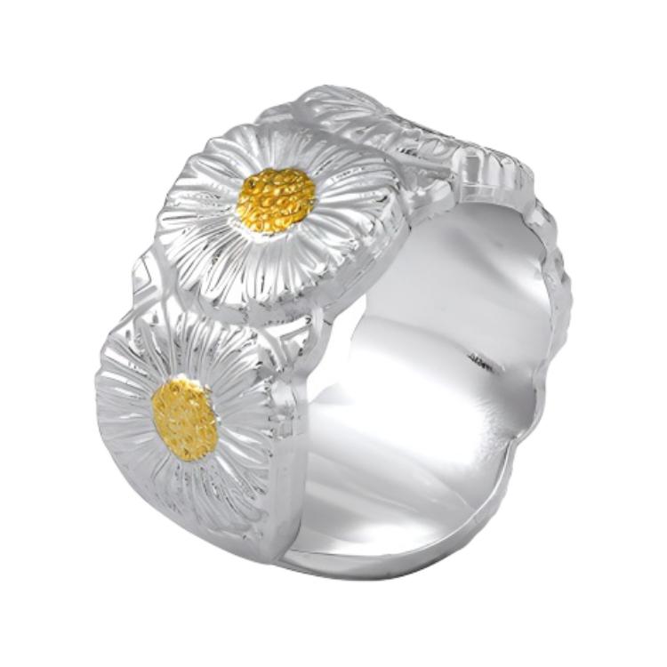 BUCCELLATI Серебряное позолоченное кольцо серии BLOSSOMS
BUCCELLATI Серебряное позолоченное кольцо серии BLOSSOMS