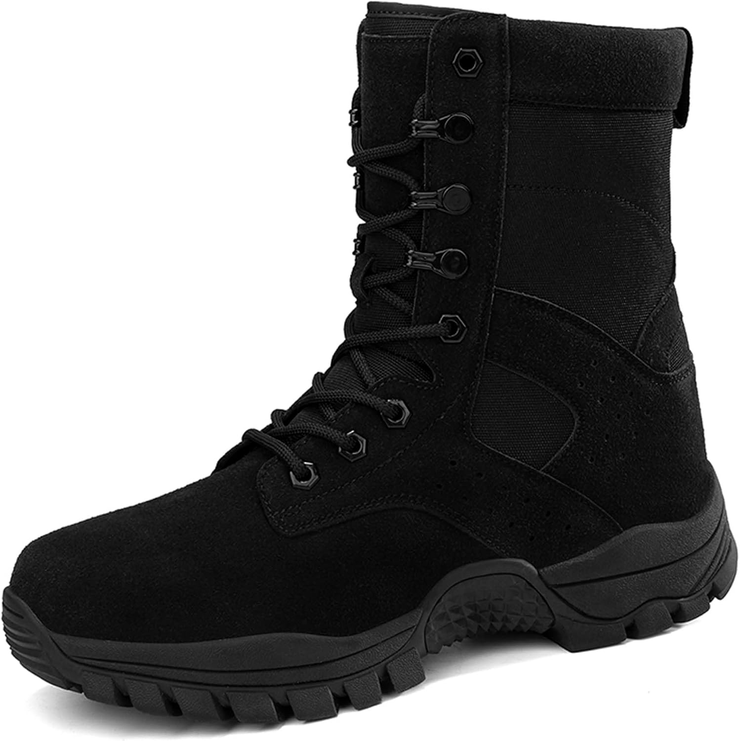 Мужские тактические военные ботинки для улицы, походов, боевой подготовки, джунглей, пустыни, охоты, кожаные водонепроницаемые мотоциклетные ботинки, большой размер, черные, коричневые Generic
Мужские тактические военные ботинки для улицы, походов, боевой подготовки, джунглей, пустыни, охоты, кожаные водонепроницаемые мотоциклетные ботинки, большой размер, черные, коричневые Generic