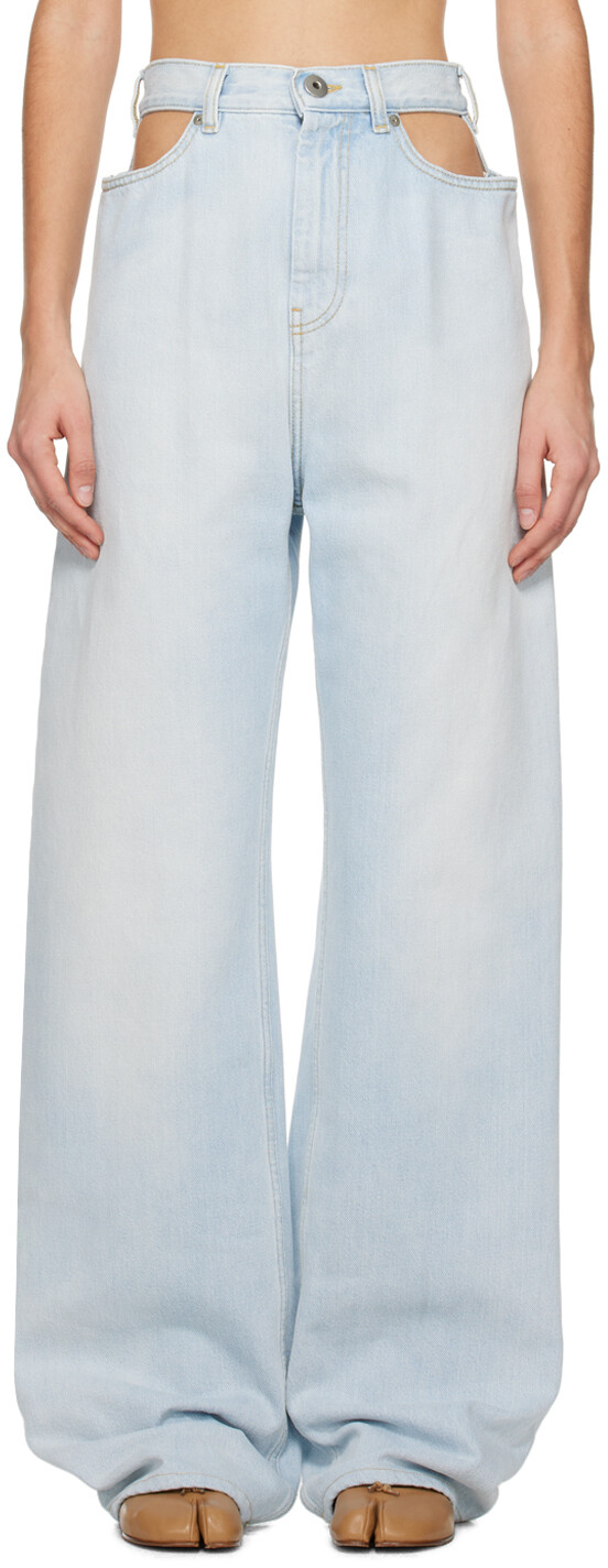 Синие джинсы Decortique Maison Margiela
Синие джинсы Decortique Maison Margiela