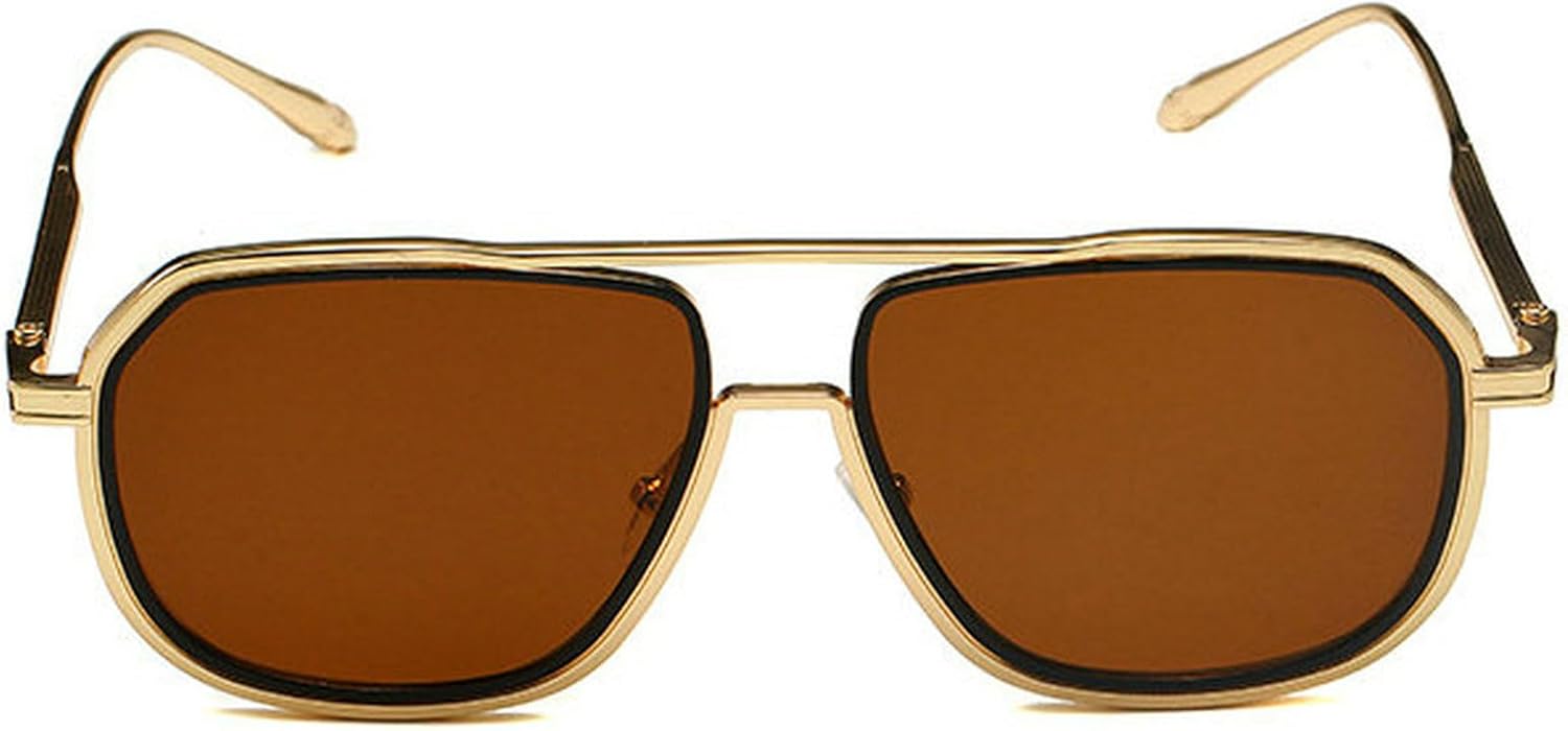 Солнцезащитные очки COTIA квадратной формы для мужчин и женщин, модель «пилот», с двойной перемычкой, металлическая оправа, ретро-панк стиль, солнцезащитные очки для активного отдыха, Tea
Солнцезащитные очки COTIA квадратной формы для мужчин и женщин, модель «пилот», с двойной перемычкой, металлическая оправа, ретро-панк стиль, солнцезащитные очки для активного отдыха, Tea